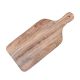Rectangular Wooden Chopping Board with a Handle With Floral Design